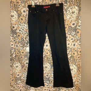 SO stretch black jeans